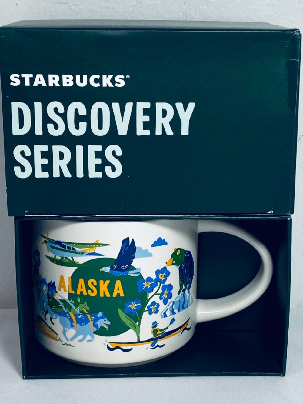 Alaska Starbucks Discovery Series 14 oz Mug 2024 New In Box